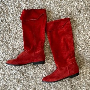 Vintage Suede Boots